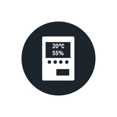 Medidores de temperatura y humedad